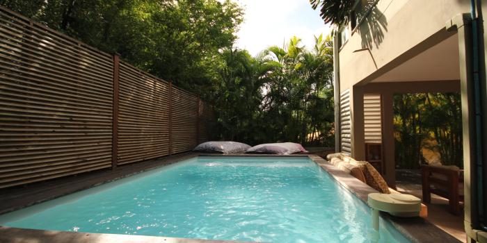 Location Villa 3 chambres Trois Ilets - vue plongeante piscine